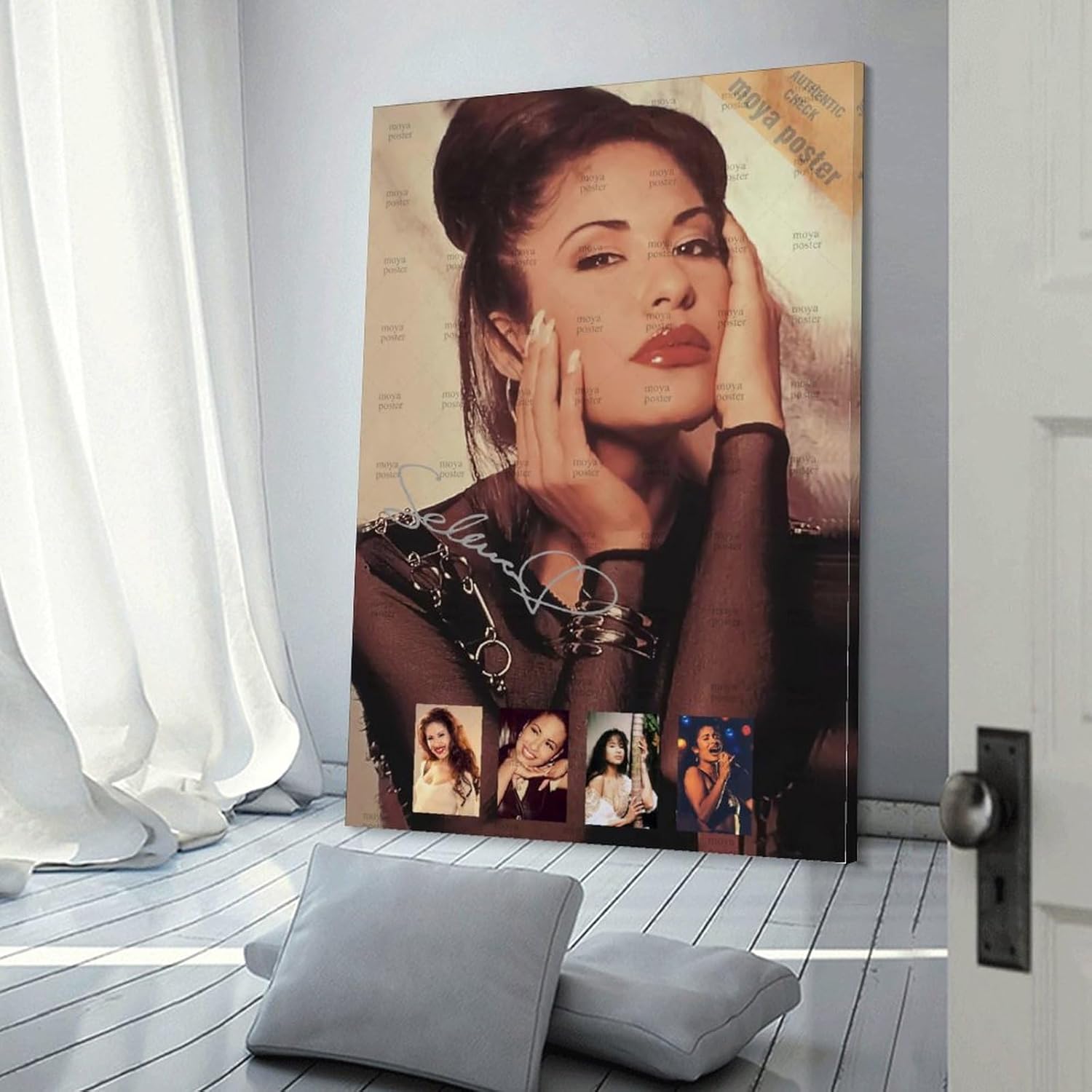 Selena Quintanilla – Póster de música vintage, pintura decorativa, lienzo, pósteres de pared e impresión artística moderna para decoración de