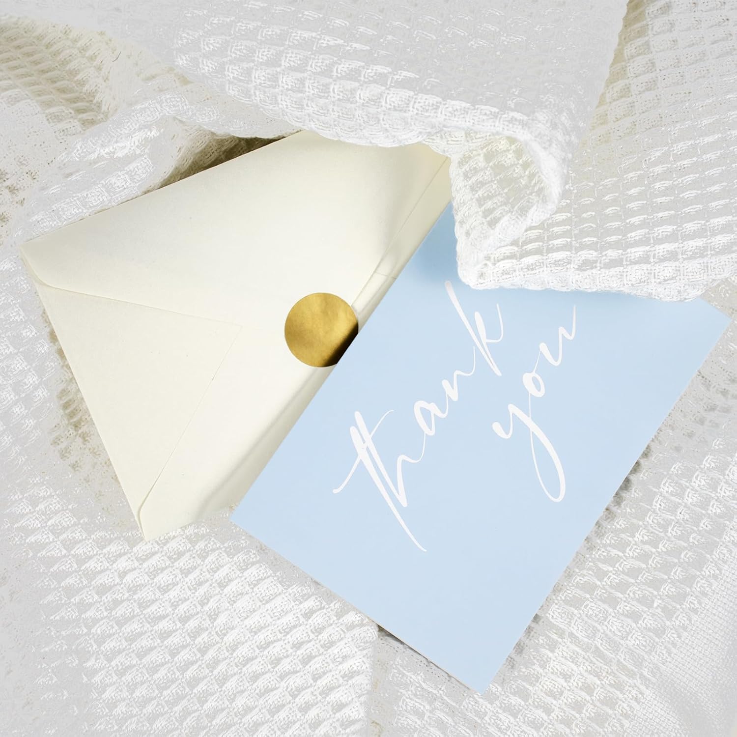 AZAZA Tarjetas de agradecimiento para baby shower, tarjetas de agradecimiento para niños con sobres, tarjetas de agradecimiento de 4 x 6 pulgadas