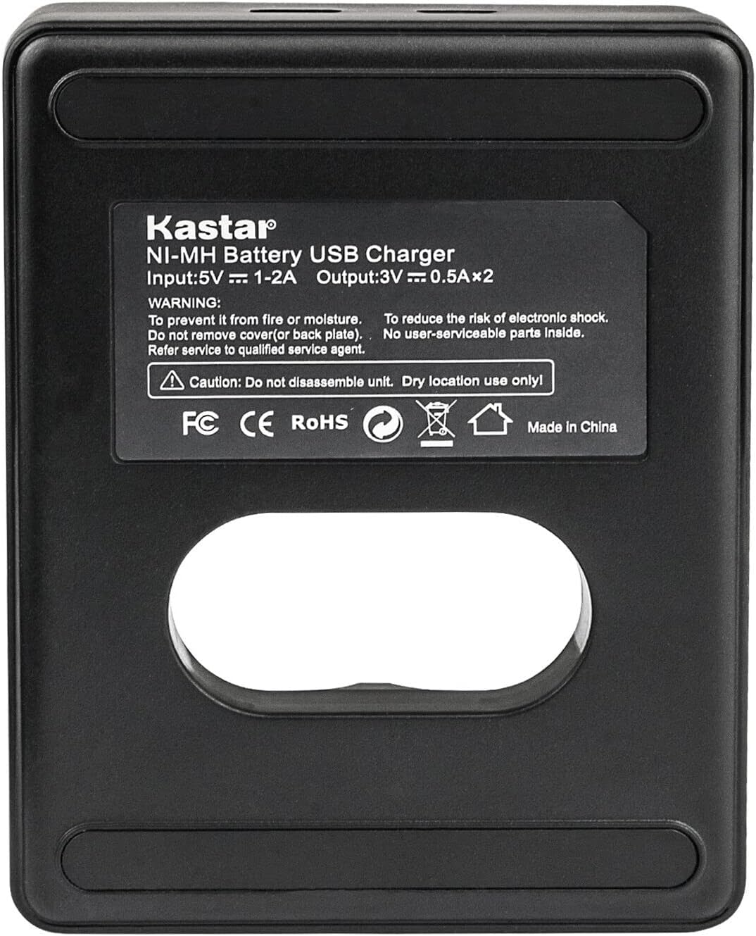Kastar Paquete de 1 batería KAA2HR y cargador USB dual LCD de repuesto para Kodak EasyShare DX6340, DX6440, DX6445, Z1275, Z1285, Z650, Z650 Zoom,