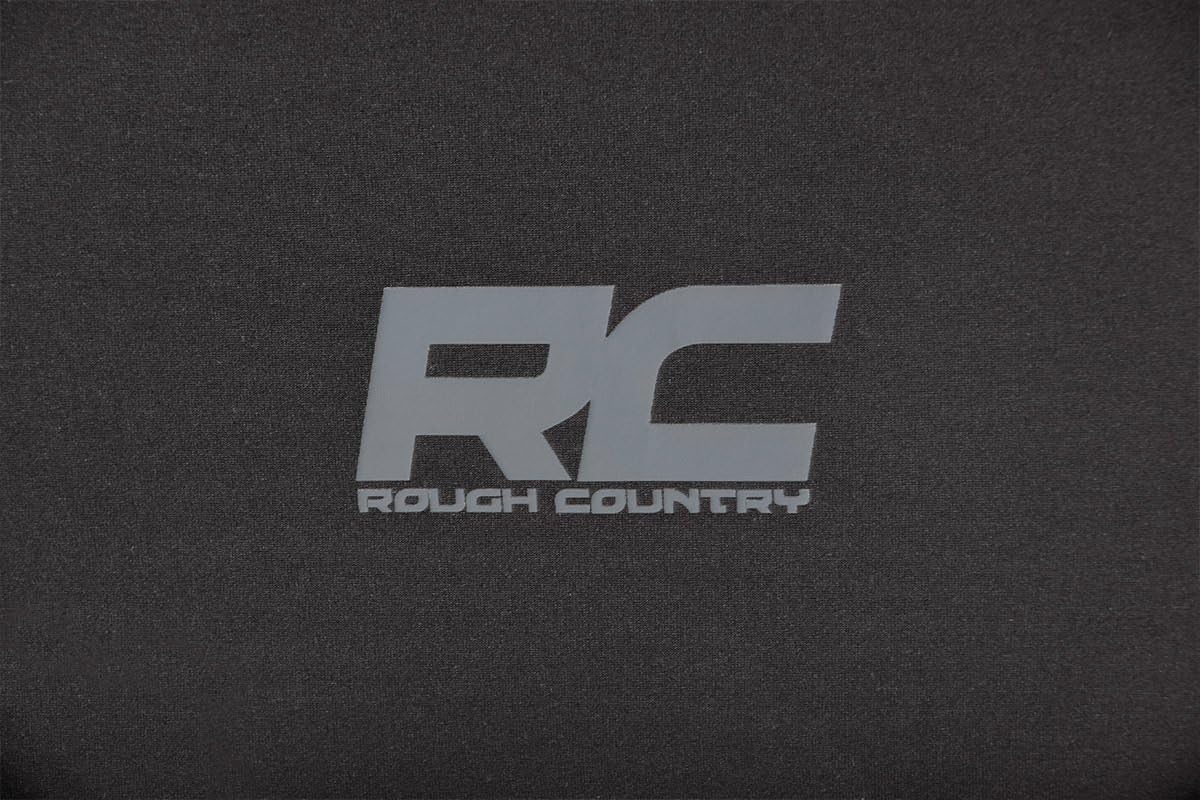 Rough Country Fundas de asiento de neopreno trasero para F-150 15-22  17-22 F-250-91017