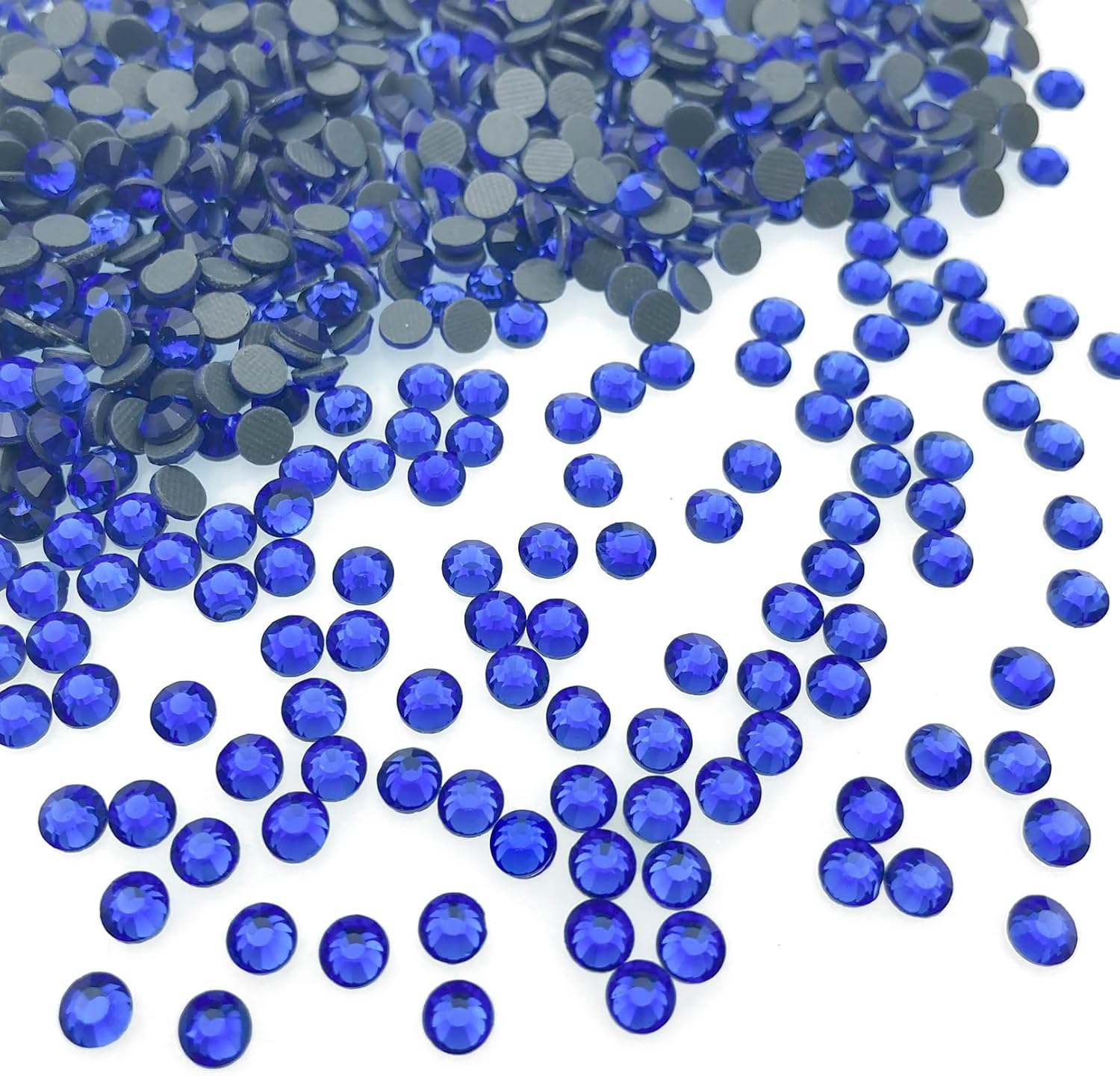 Mulutoo 4500 diamantes de imitación termoadhesivos a granel, diamantes de imitación AB transparentes para manualidades, ropa, decoración de