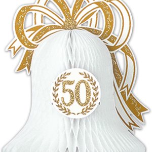 Accesorio de fiesta de centro de mesa de 50 aniversario (1 unidad) (1paquete) Accesorio de fiesta de centro de mesa de 50 aniversario (1 unidad) (1paquete)
