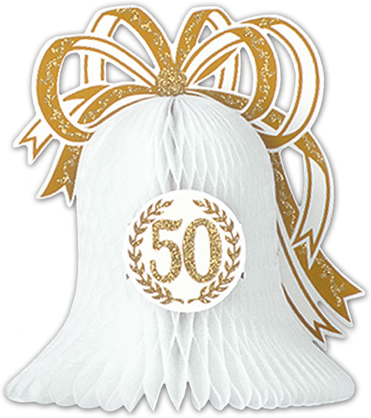 Accesorio de fiesta de centro de mesa de 50 aniversario (1 unidad) (1paquete)