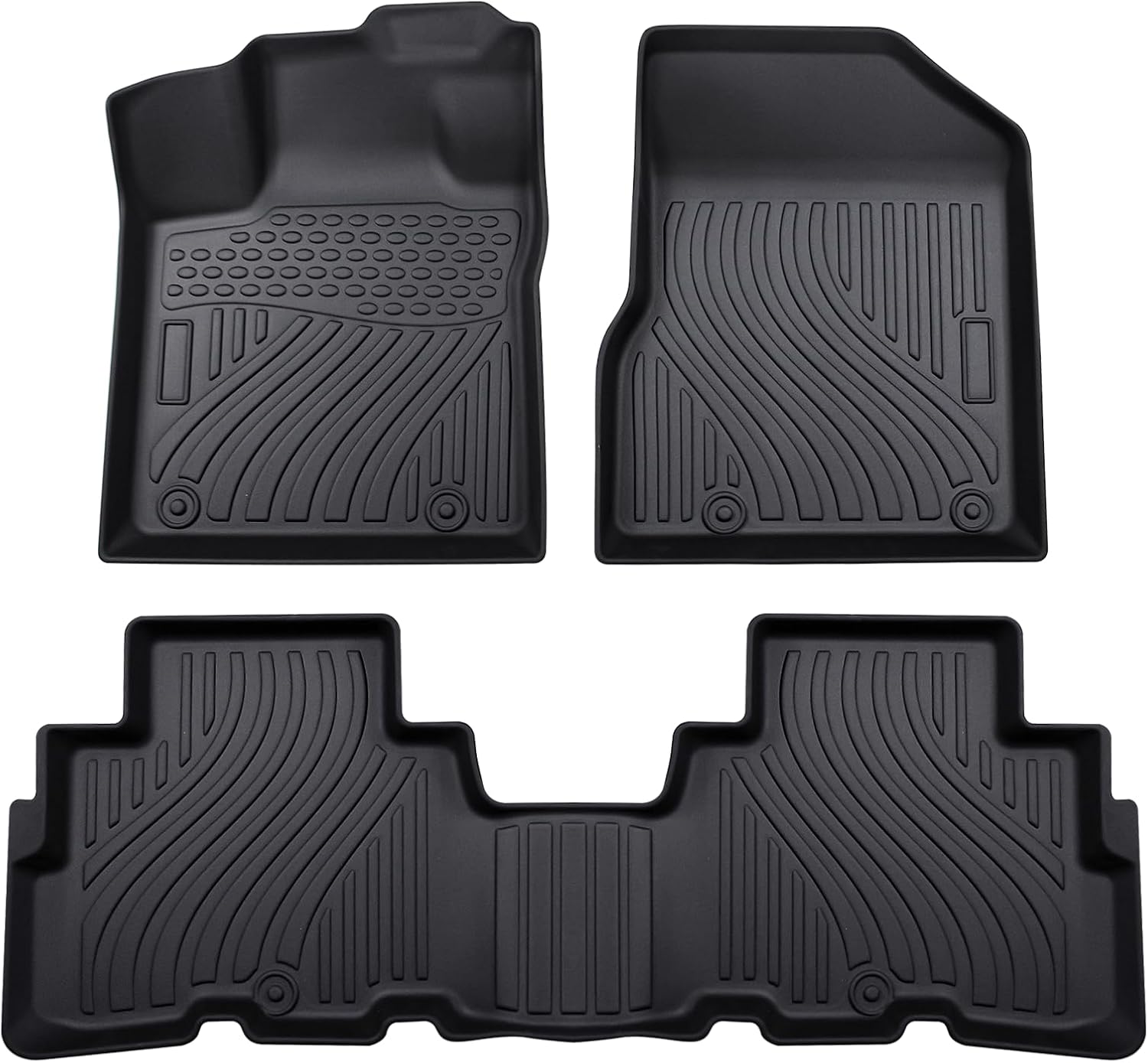 Floor Mats Compatible with Nissan Murano Accessories, Car Floor Liners Carpet Protection TPE All Weather Guard Custom Fit for Murano 2017.5-2024