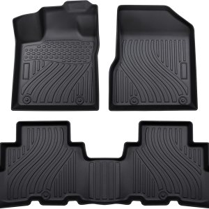 Floor Mats Compatible with Nissan Murano Accessories, Car Floor Liners Carpet Protection TPE All Weather Guard Custom Fit for Murano 2017.5-2024 Floor Mats Compatible with Nissan Murano Accessories, Car Floor Liners Carpet Protection TPE All Weather Guard Custom Fit for Murano 2017.5-2024