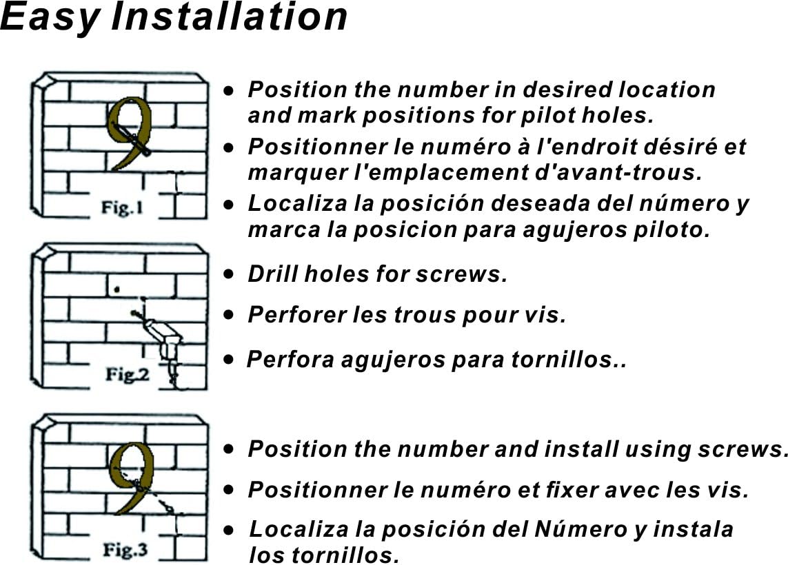 ZW Hardware B100 – Símbolo de casa chapado en níquel mate (latón macizo, 4 pulgadas)