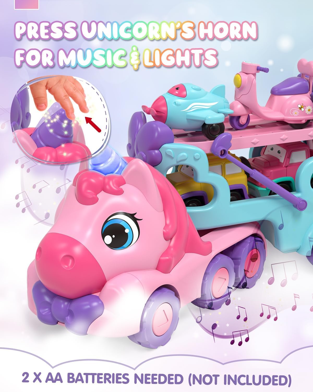 Lehoo Castle Juguetes para niñas pequeñas, juguetes para niñas de 2 años con luces y música, juguetes para niños pequeños de 2 a 3, juguetes de