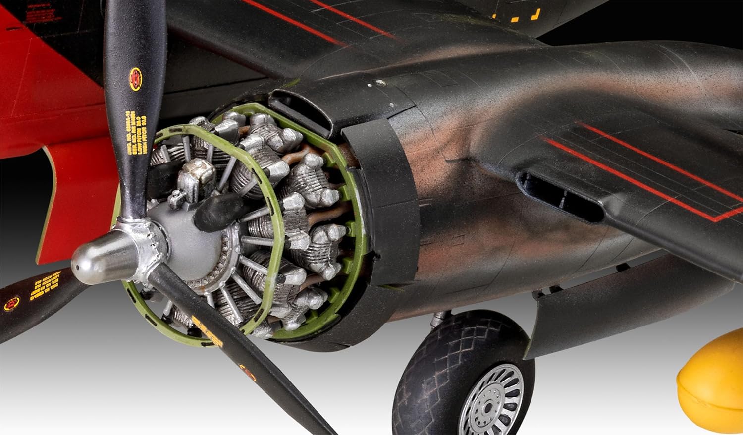 Revell 03823 B-26C Invader 148 Kit de modelo de plástico sin construirsin pintar a escala 148
