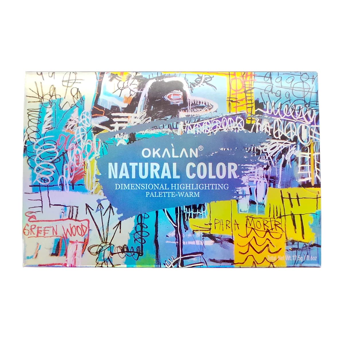 OKALAN Paleta de resaltado dimensional de color natural – Cálido