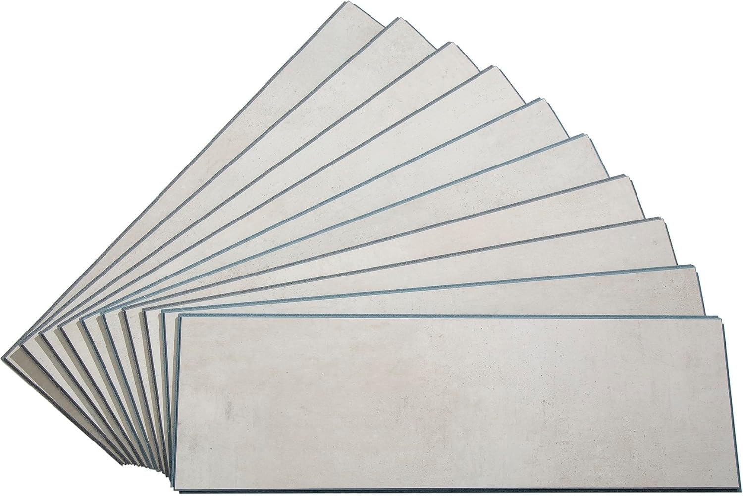 Palisade Azulejos de vinilo entrelazados impermeables para pared, cocina o baño, 22.8 x 7.31 pulgadas, mezcla invernal (paquete de 10)