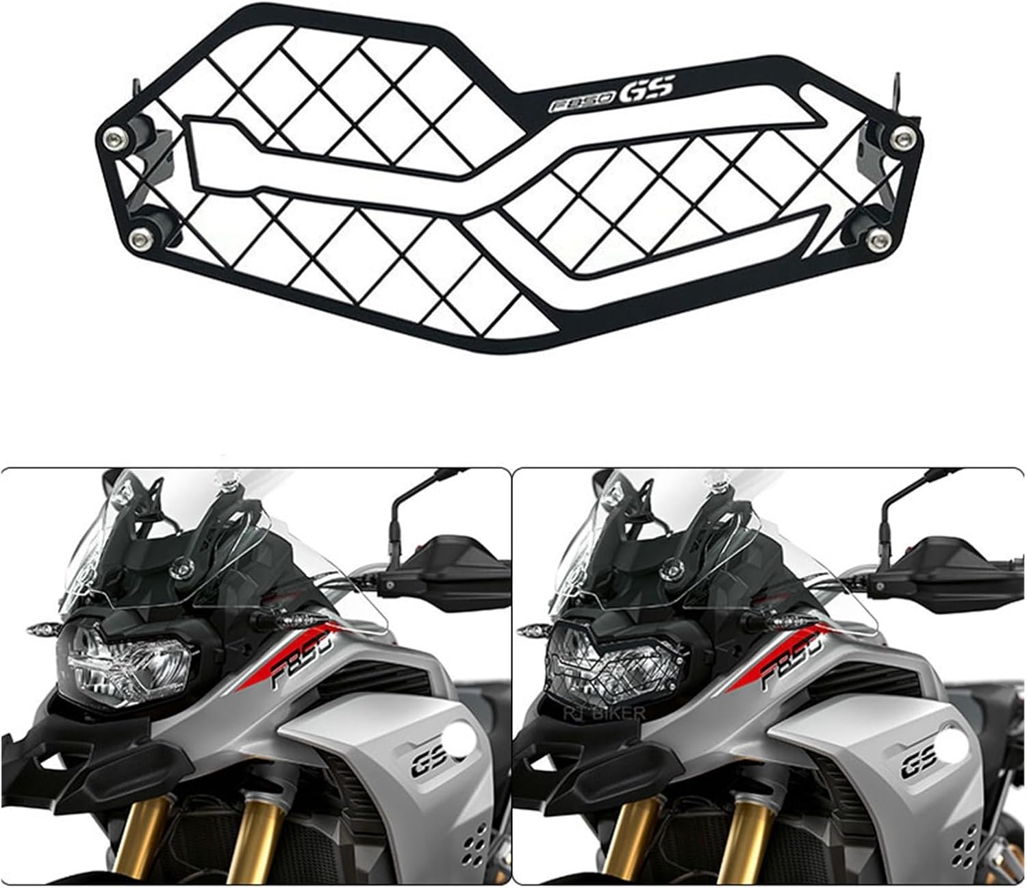 ORSQU Para BM-&W F750GS F850GS F850GS Protector de parrilla de parrilla F 850 GS F 750 GS F850 GS 2018-2022 2020 2021 parrilla de malla para faros