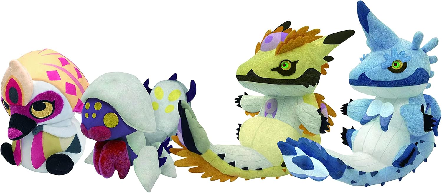 Capcom Monster Hunter Wind Serpent Ibushi Chibi – Juguete de peluche