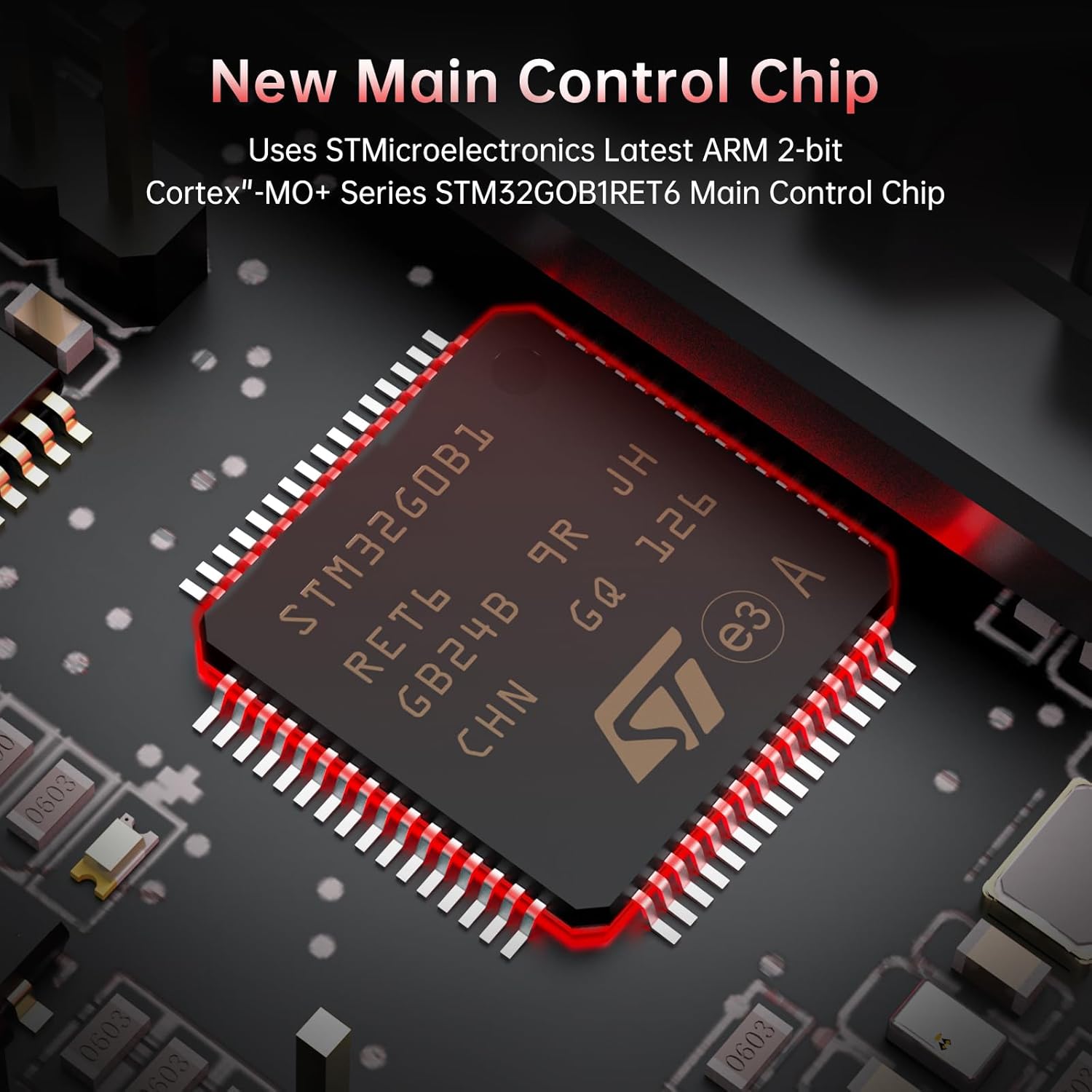 BIGTREETECH SKR Mini E3 V3.0 + BTT Pi V1.2 + TFT35 SPI V2.1 + SFS V2.0 Kit para impresora FDM 3D actualización Klipper Firmware para Ender-3,