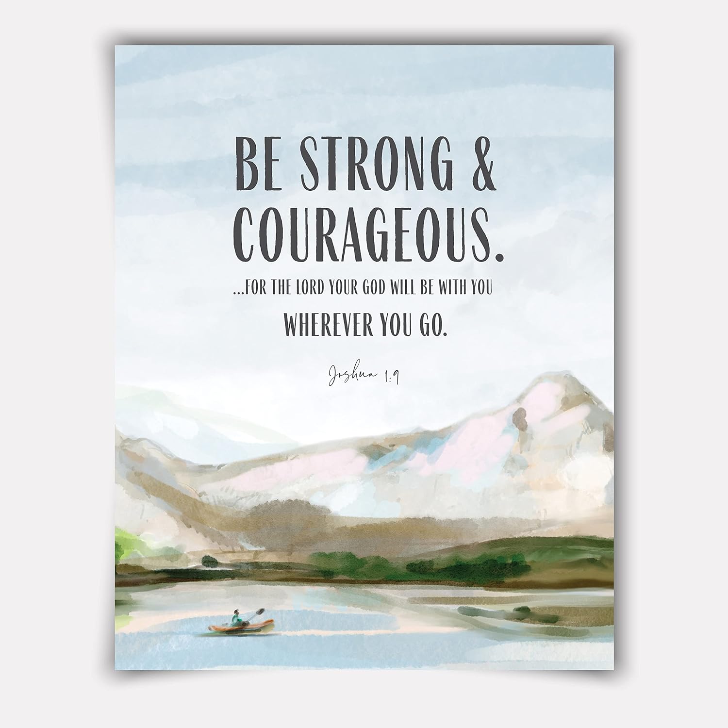 Juego de póster con versículo bíblico con texto en inglés “I Can Do All Things Through Christ”, decoración de pared cristiana de 4 piezas, arte de