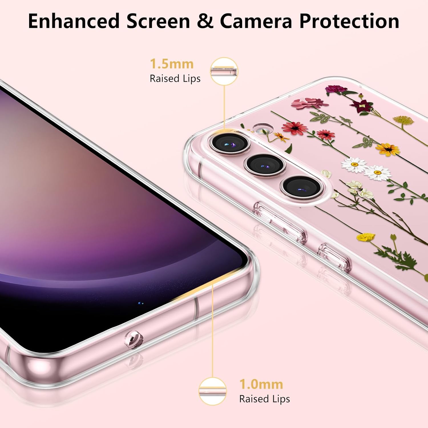 ZTOFERA Funda protectora de silicona flexible para Samsung Galaxy S23 Plus 5G, bonita funda protectora de silicona flexible para Samsung Galaxy S23