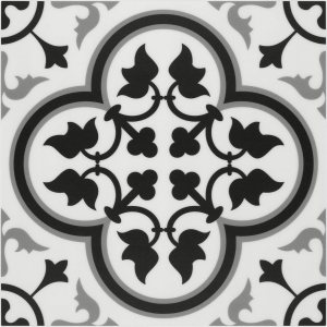 Azulejo de suelo y pared para baño y cocina. Azulejo autoadhesivo de vinilo SPC. Azulejo de salpicaduras de lechada con estampado encáustico blanco Azulejo de suelo y pared para baño y cocina. Azulejo autoadhesivo de vinilo SPC. Azulejo de salpicaduras de lechada con estampado encáustico blanco