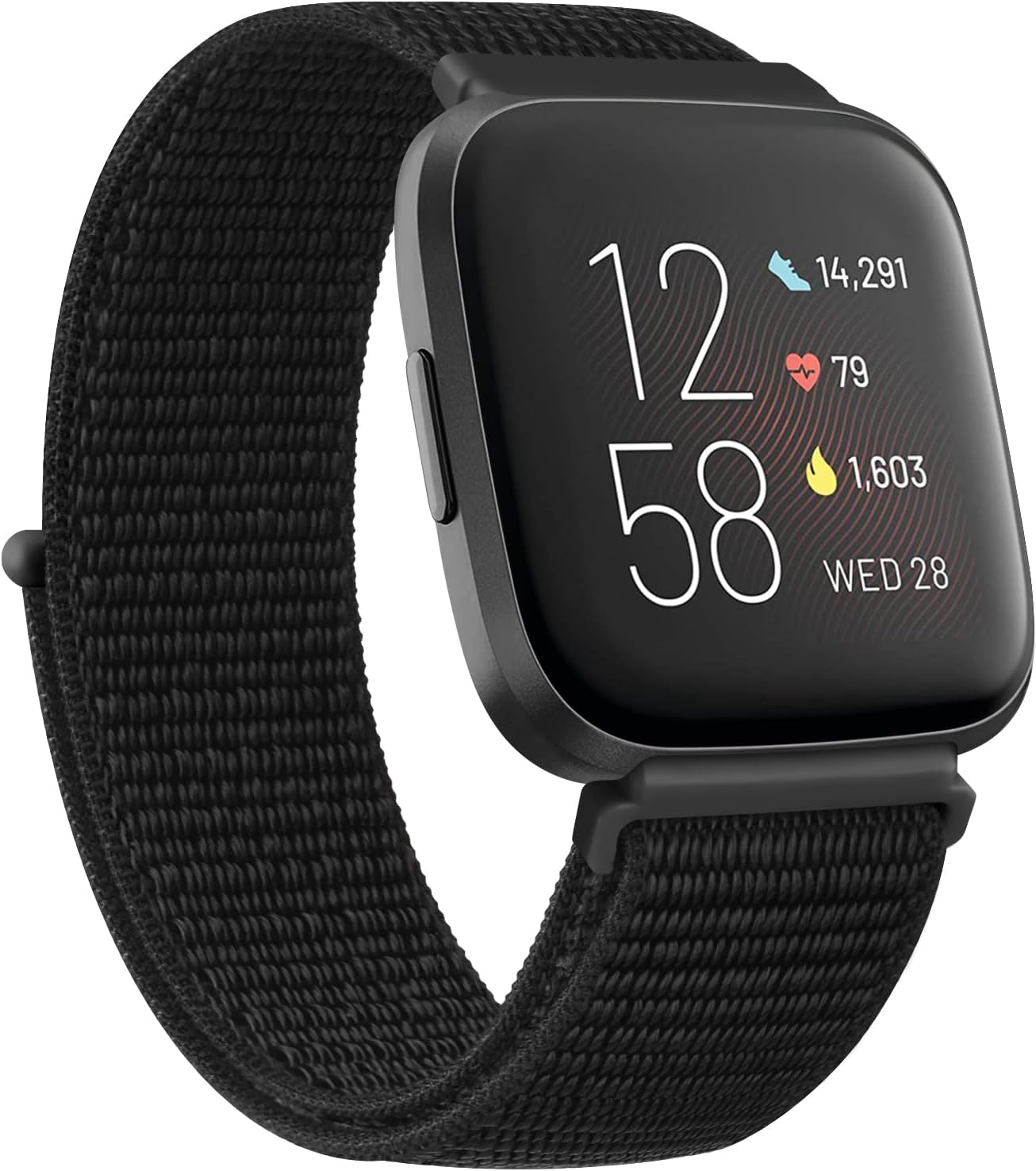 Bandas de nailon para Fitbit Versa 2 – Pulseras deportivas de repuesto suaves y transpirables para mujeres y hombres