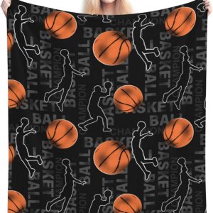 Mantas de baloncesto, manta de franela supersuave para sofá, manta de microfibra ligera y acogedora de lujo Mantas de baloncesto, manta de franela supersuave para sofá, manta de microfibra ligera y acogedora de lujo