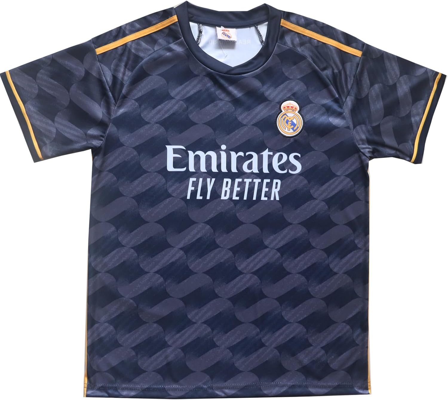 Juego de calcetines cortos para niños de la marca New Vini Jr. No #7 Madrid Away Navy 20232024