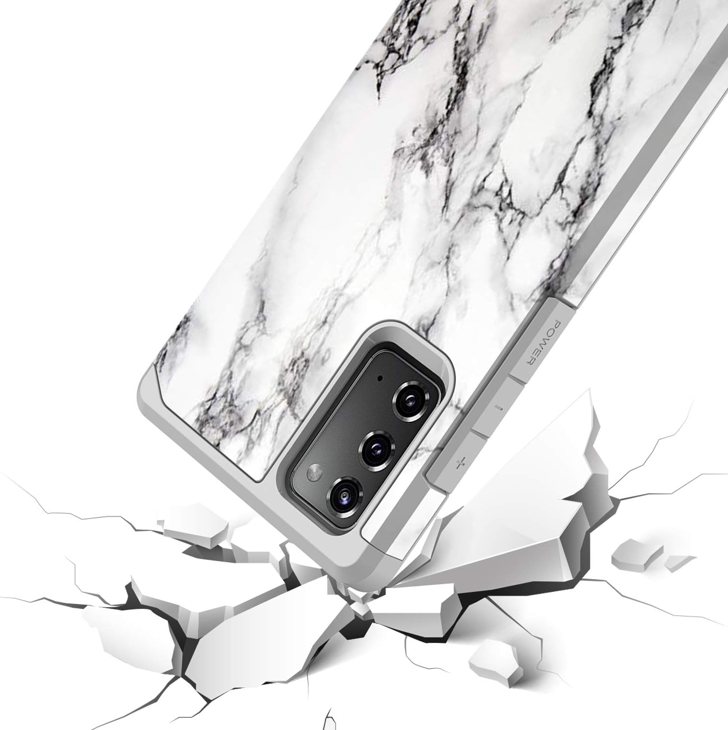 Rosebono – Funda compatible con Samsung Galaxy Note 20 Ultra, delgada, híbrida, a prueba de golpes, diseño colorido de la piel, para Samsung Galaxy