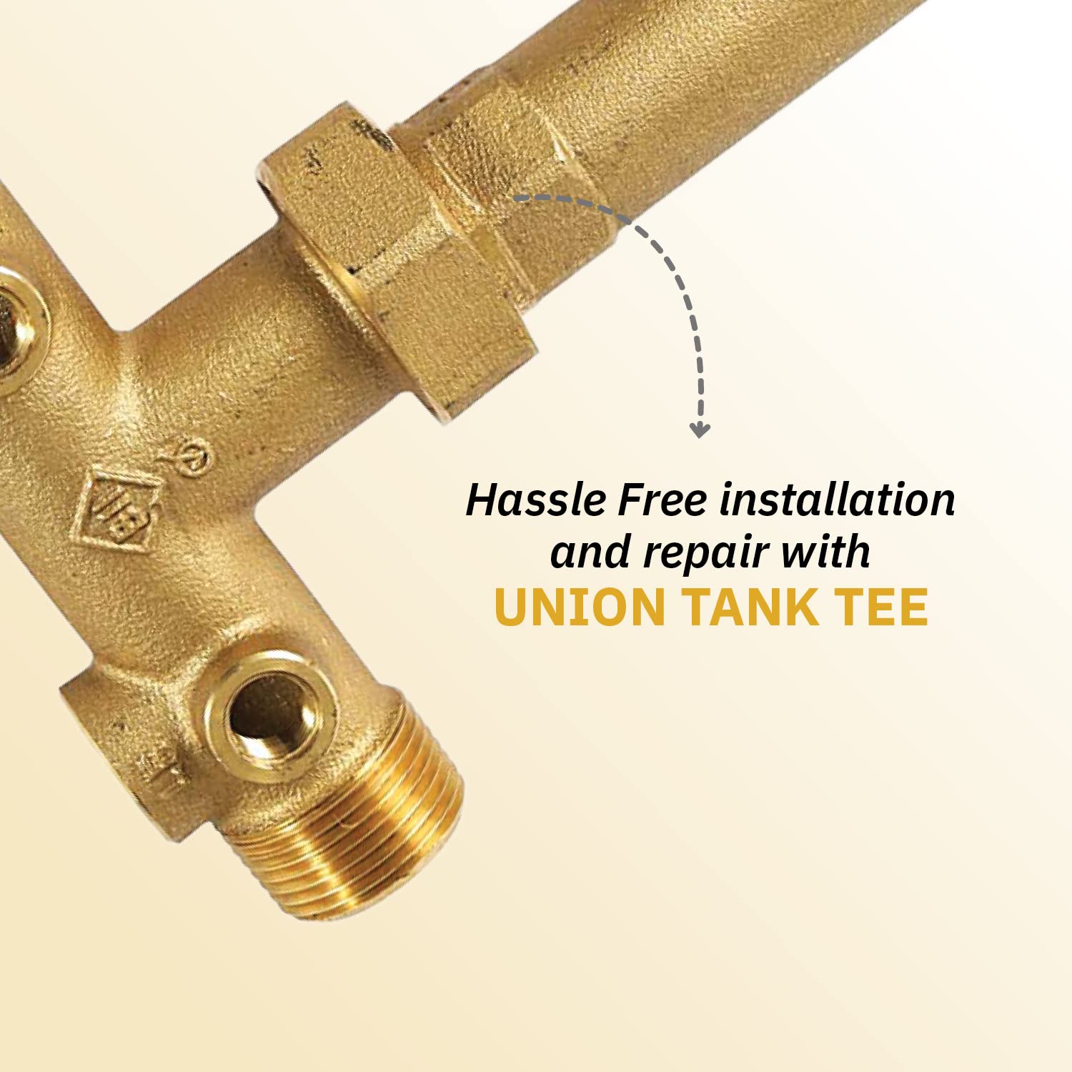 Paquete de instalación de latón sin plomo para tanques Well X Trol, Wx-201, 202, 202xl, 203 y Goulds V60, V80 y V100