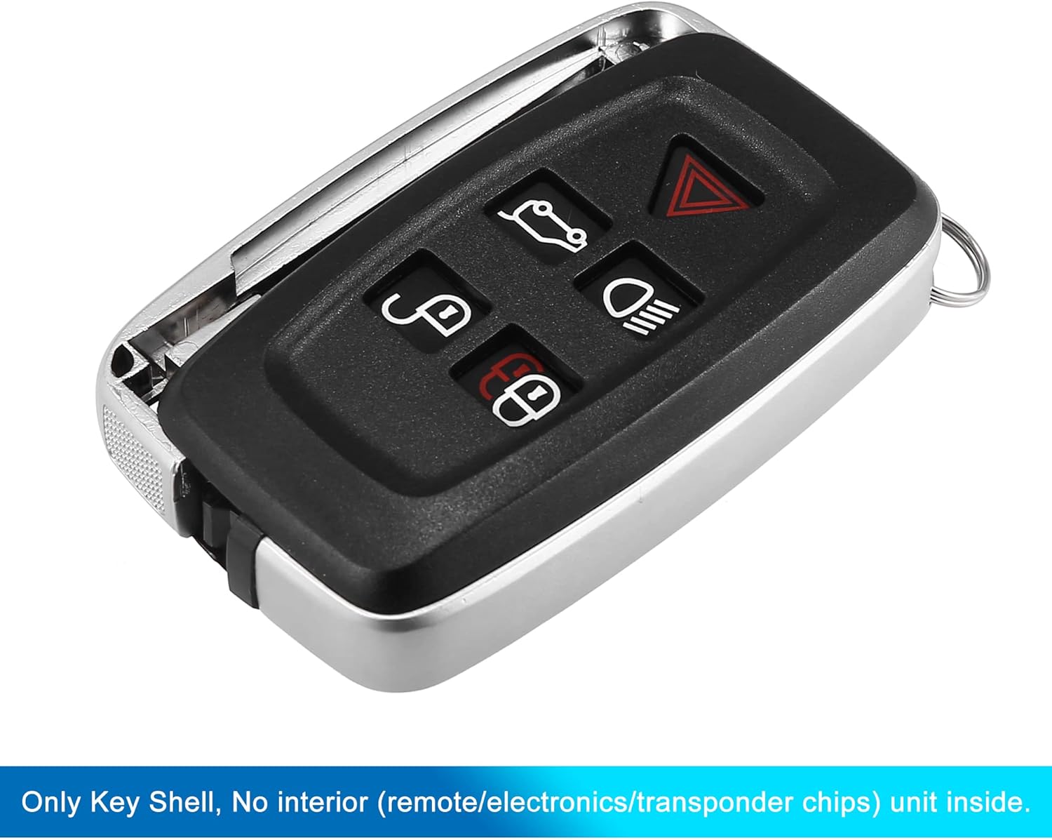 X AUTOHAUX 2 piezas de repuesto para llave de automóvil sin llave para Land Rover LR4 Sport 2010 2011 2012 2013 2014 2015