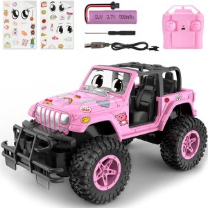 NQD Coche de control remoto, autos de carreras RC recargables con calcomanías a escala 116, juego de 80 minutos, camiones todoterreno de 2.4 Ghz con NQD Coche de control remoto, autos de carreras RC recargables con calcomanías a escala 116, juego de 80 minutos, camiones todoterreno de 2.4 Ghz con