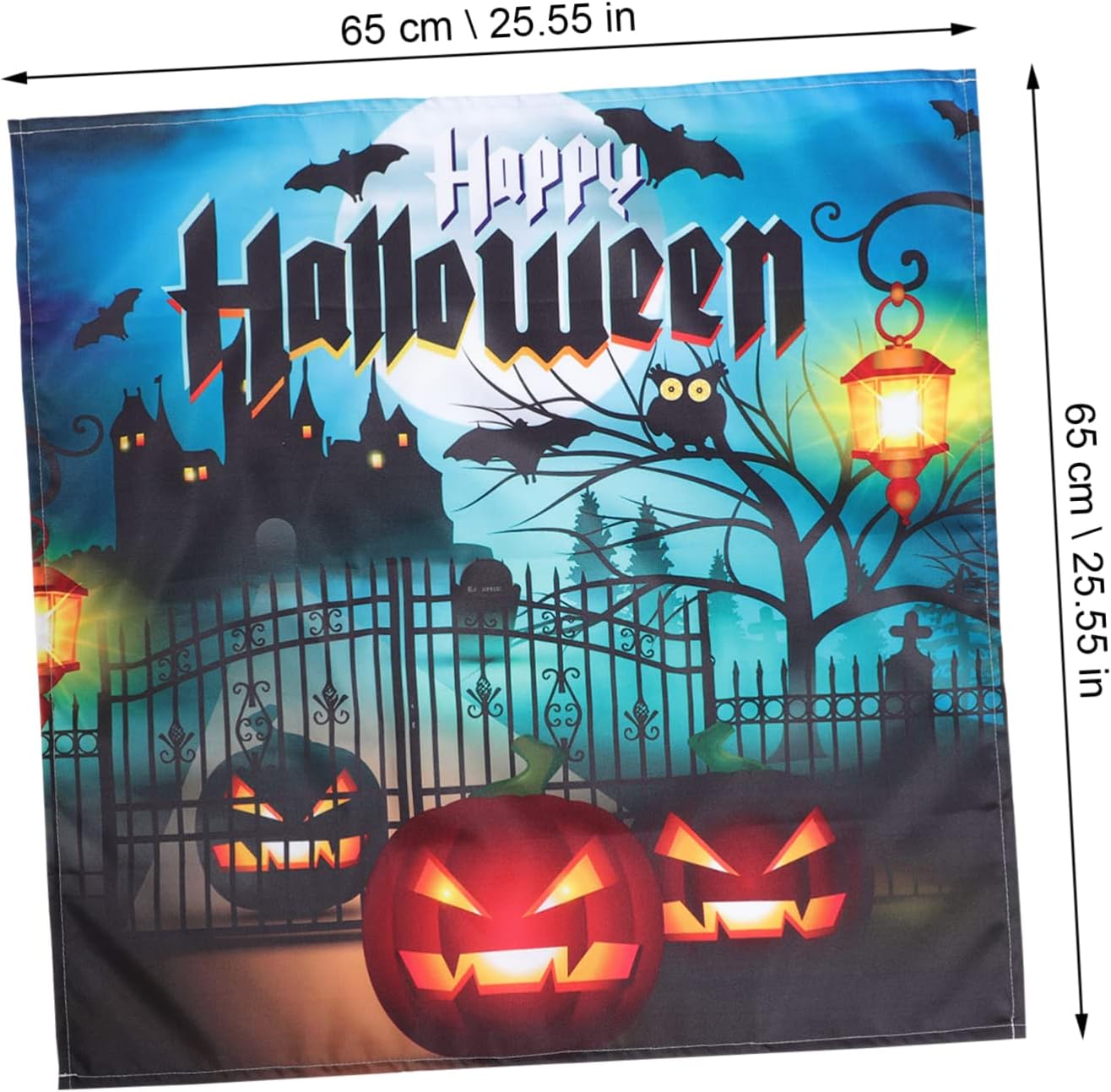 Abaodam 3pcs Halloween Tablecloth Holiday Tablecloth Scary Table Cloth Halloween Table Setting Mantel top Runner Table Decoration Table Cover Props