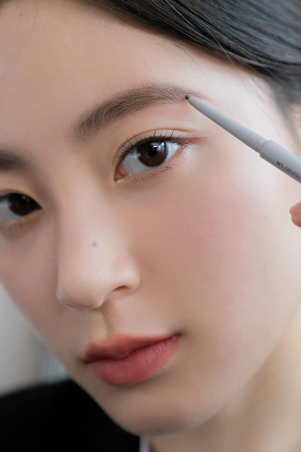 rom&nd HAN ALL SHARP BROW c3 beige moderno, doble cara, punta fina, da forma y define y rellena las cejas, para todas las cejas, desde marrón oscuro