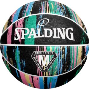 Spalding Bola de mármol 84405Z, unisex, negromulticolor, 7 Spalding Bola de mármol 84405Z, unisex, negromulticolor, 7