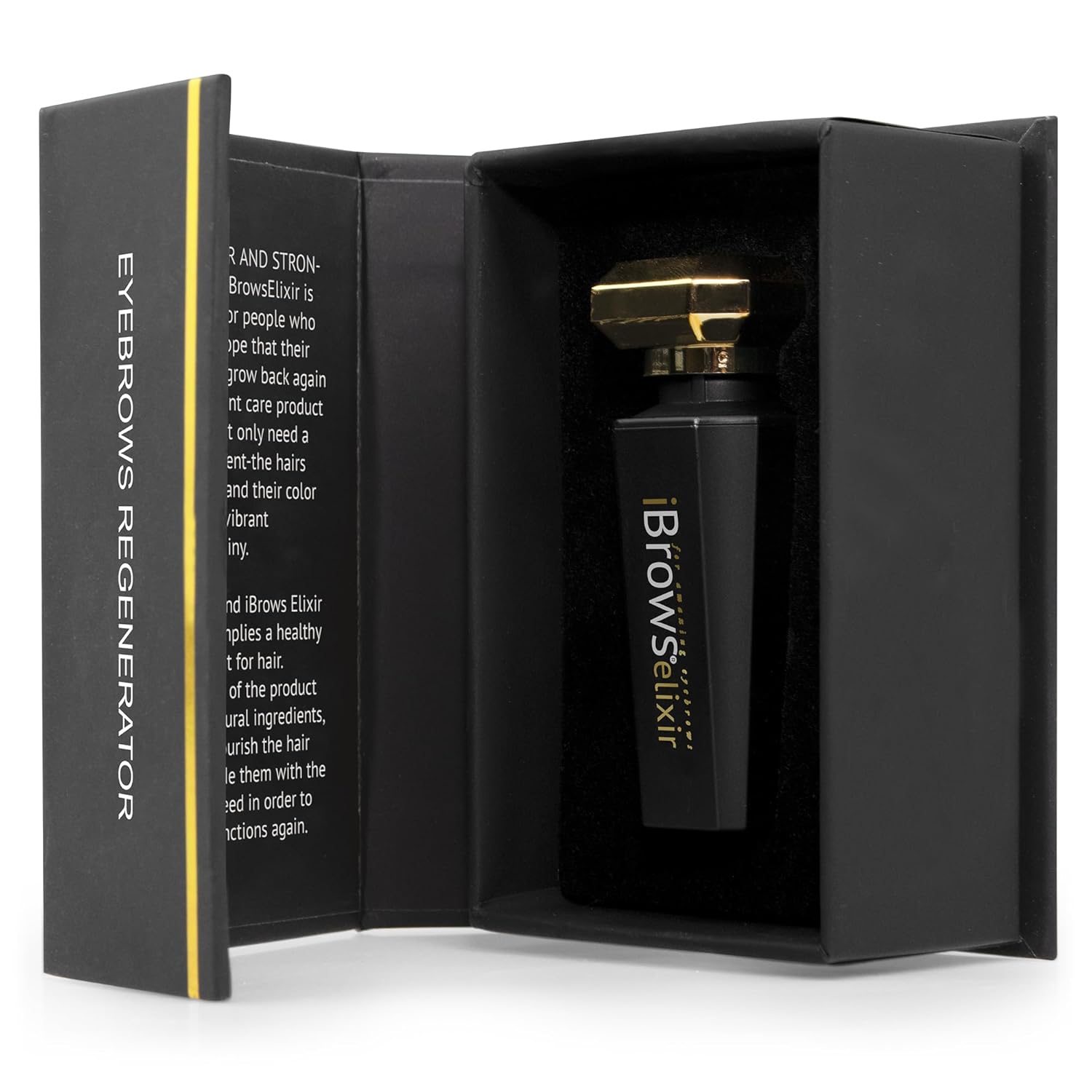 iBrows Elixir – Suero para el crecimiento de las cejas, tratamiento prémium para el crecimiento de las cejas con ingredientes naturales, sin