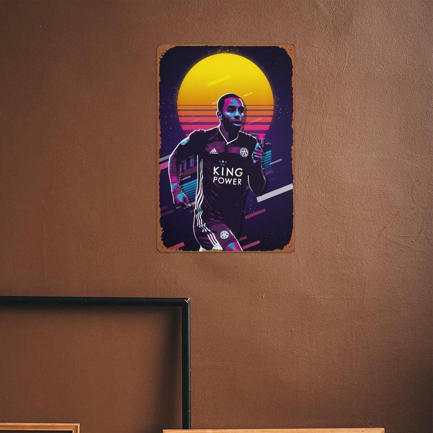Ricardo Pereira Sports posters Retro Metal tin Sign Halloween Tin Sign,Cave,Bar,Club, Home Wall Art Metal Tin Sign 8×12 inches