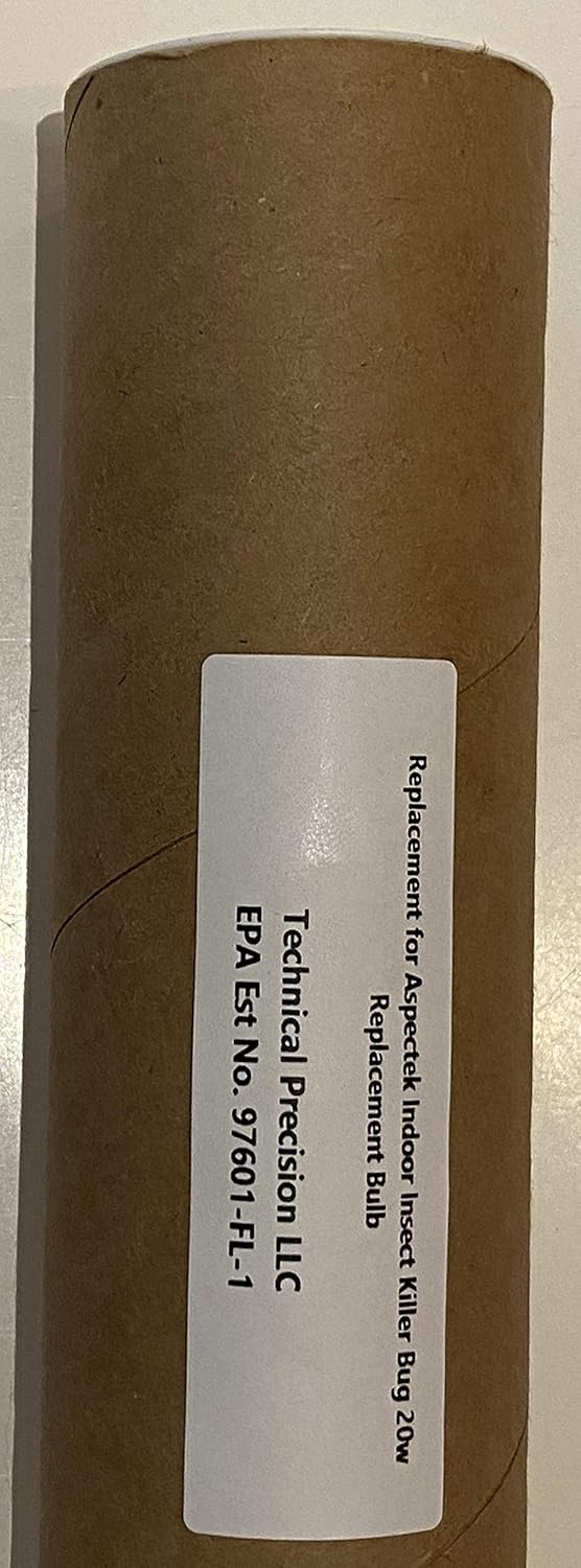 Technical Precision Repuesto para bombilla ASPECTEK para interiores insectos, 20 W, bombilla de repuesto
