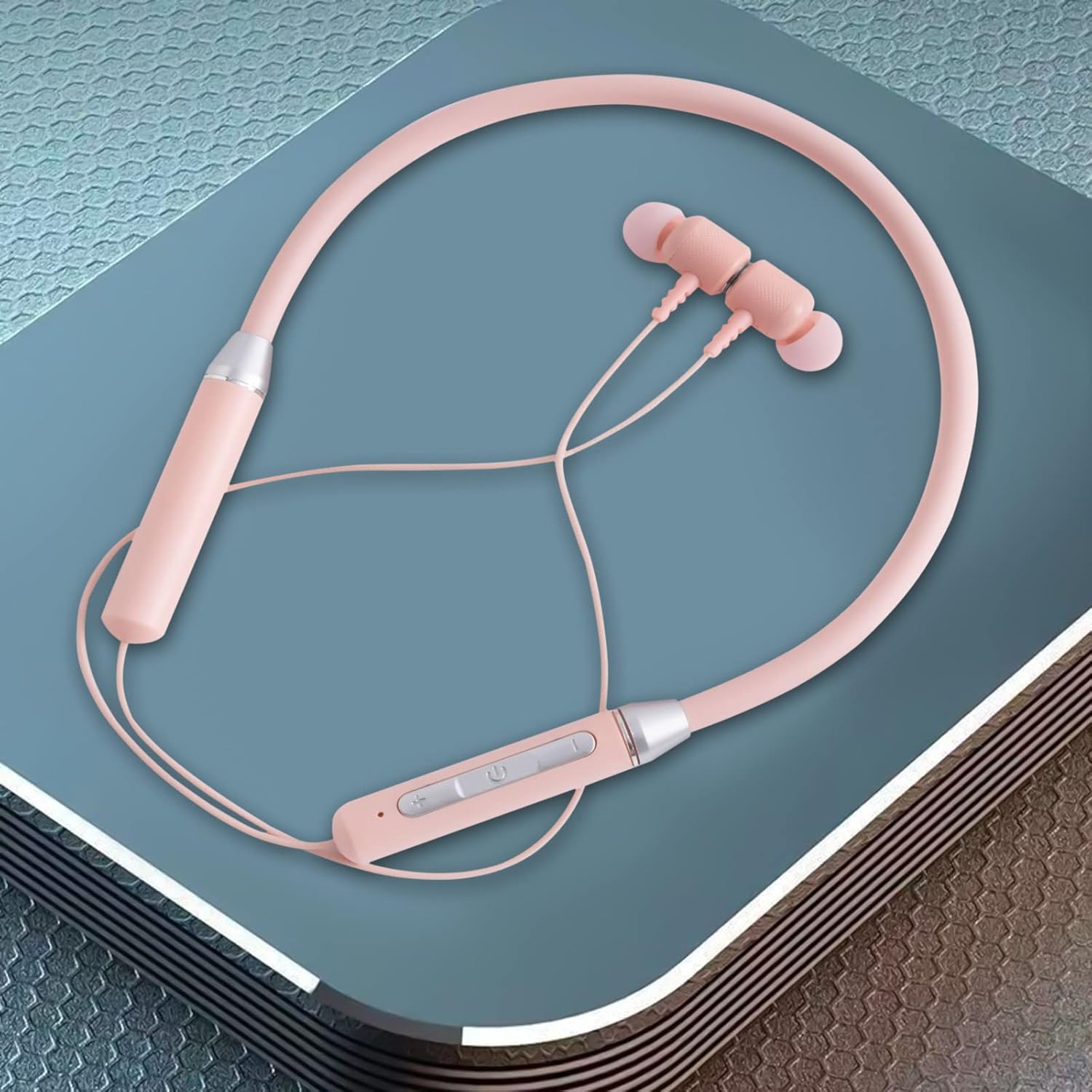 CENGNIAN Auriculares Bluetooth con banda para el cuello, auriculares Bluetooth inalámbricos con micrófono, Bluetooth 5.2, 10 horas de reproducción,