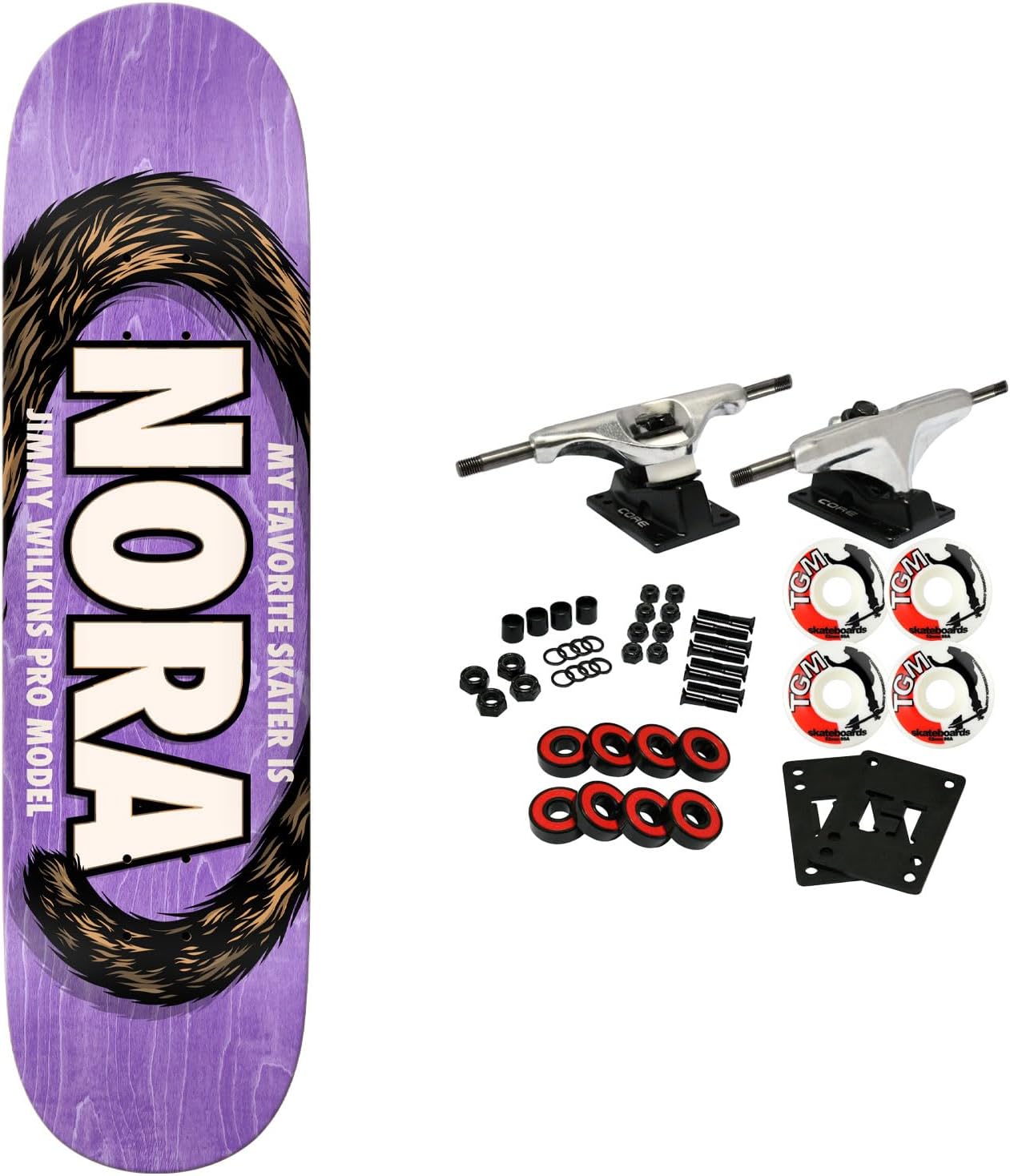 Patineta real completa Charlie Wilkins Favorite Skater 8.5″ x 31.85″