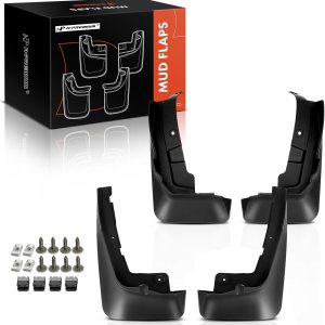 A-Premium Juego de 4 protectores contra salpicaduras con kit de herramientas compatibles con BMW G07 Series X7 2019 2020 2021 2022 2023, con pedal, A-Premium Juego de 4 protectores contra salpicaduras con kit de herramientas compatibles con BMW G07 Series X7 2019 2020 2021 2022 2023, con pedal,