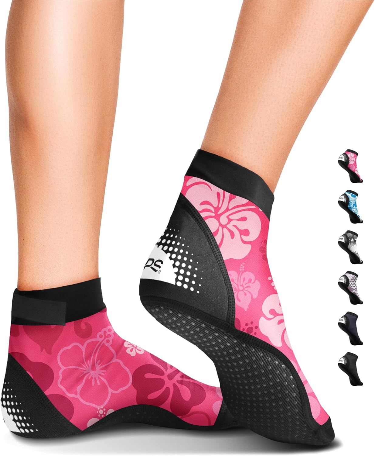 BPS Calcetines de agua suaves y ultra elásticos de Nueva Zelanda ‘Second Skin’, unisex, para voleibol de playa, aletas de natación, actividades