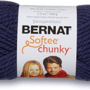 Ovillo sólido Bernat Softee Chunky, otro, Mezclilla descolorida, Paquete de 1 Ovillo sólido Bernat Softee Chunky, otro, Mezclilla descolorida, Paquete de 1
