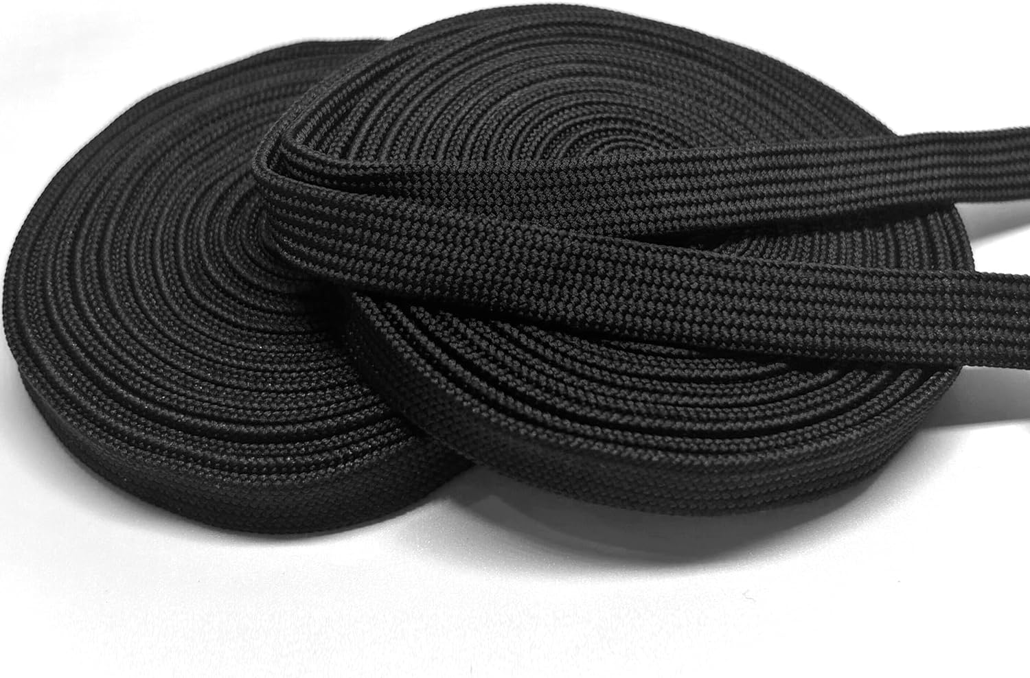 (26 pies de algodón negro ito) AlgodónSedaCuero Sageo Sword tsuka Mango para Samurai Japonés Wakizashi Tanto Katana Sword