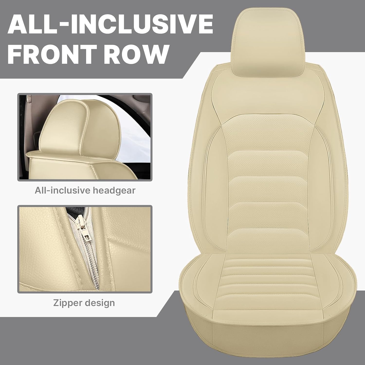 Juego completo de fundas de asiento de automóvil de ajuste personalizado para Lexus GX 460 2010-2023 de cuero de alta calidad, fundas de asiento