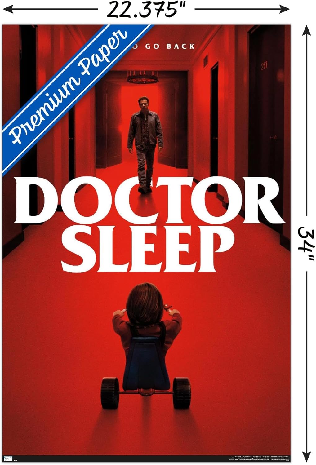 Trends International Doctor Sleep – Póster de pared de una hoja para pasillo