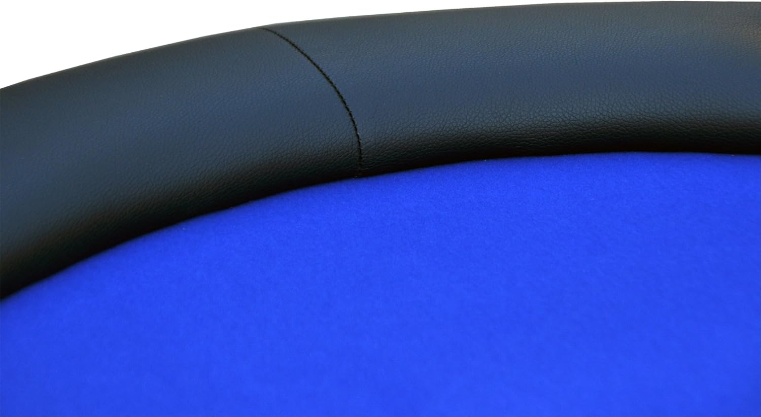 IDS Poker 73 Light Series – Mesa de póquer con rieles acolchados y patas plegables de fieltro, color azul