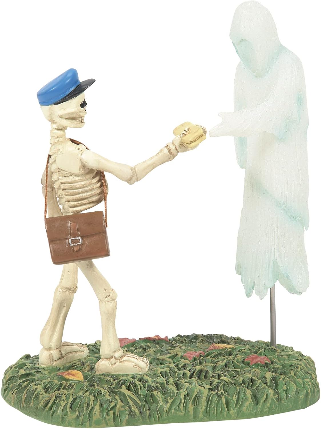 Department 56 Snow Village – Figura de Halloween con accesorios de lluvia, aguanieve ni miedo a la noche, 4 pulgadas, multicolor