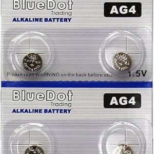 BlueDot Trading AG4 LR626 377 1.5V pilas alcalinas de reloj con botón para relojes, relojes, juguetes, calculadoras, punteros láser, controles BlueDot Trading AG4 LR626 377 1.5V pilas alcalinas de reloj con botón para relojes, relojes, juguetes, calculadoras, punteros láser, controles