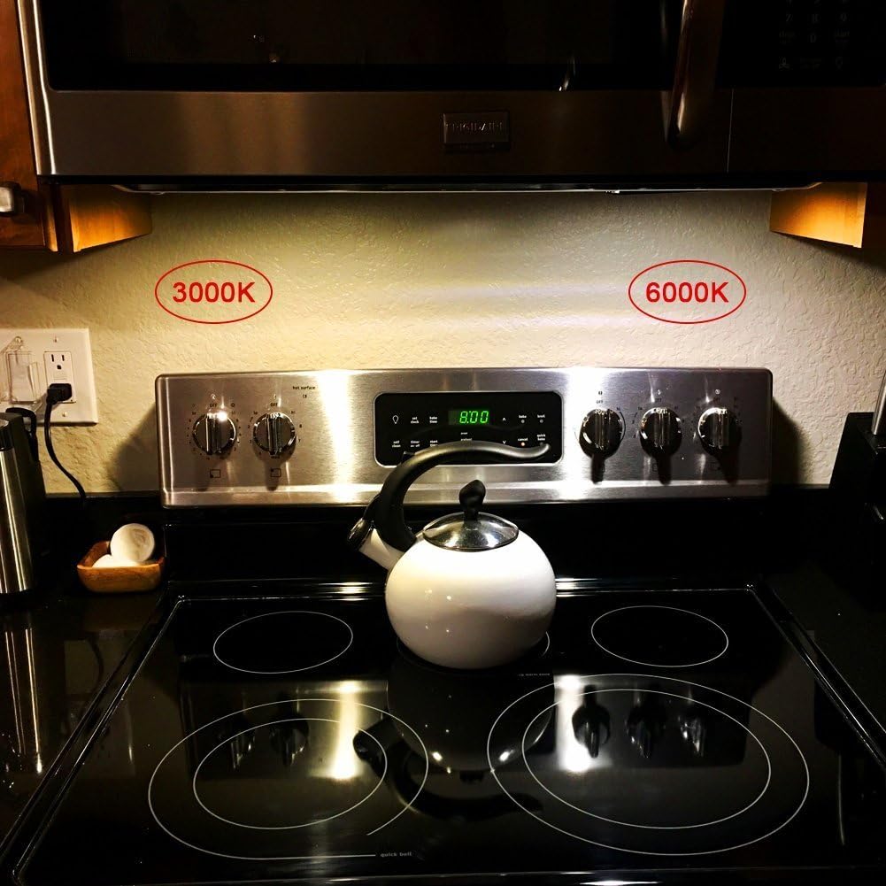Bombillas LED E17 de 6 W para microondas, reemplaza la bombilla halógena de 125 V 40 W para Whirlpool GE sobre la estufa, campana extractora,