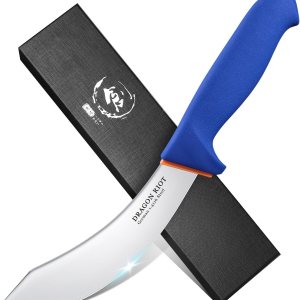 DRAGON RIOT Cuchillo de desollar de 6 pulgadas, cuchillo de desollar carne para cortar carne, cuchillo de procesamiento de carnicero de carne de DRAGON RIOT Cuchillo de desollar de 6 pulgadas, cuchillo de desollar carne para cortar carne, cuchillo de procesamiento de carnicero de carne de