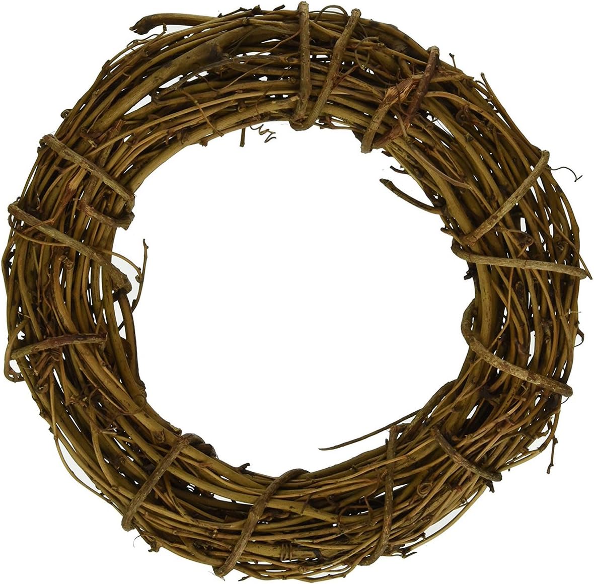 Corona de vid natural, corona rústica, base de manualidades para corona de Navidad, guirnalda de puerta, decoración del hogar, regalo, decoración