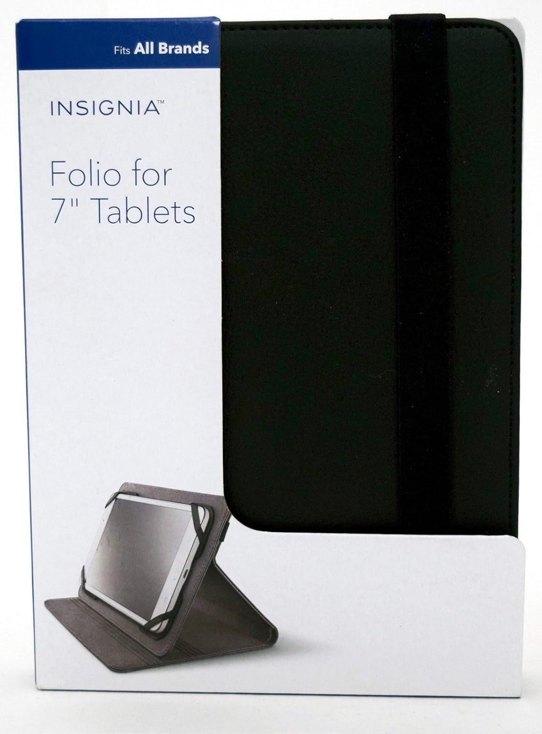 Insignia Funda universal para tablet de 7 pulgadas, color negro