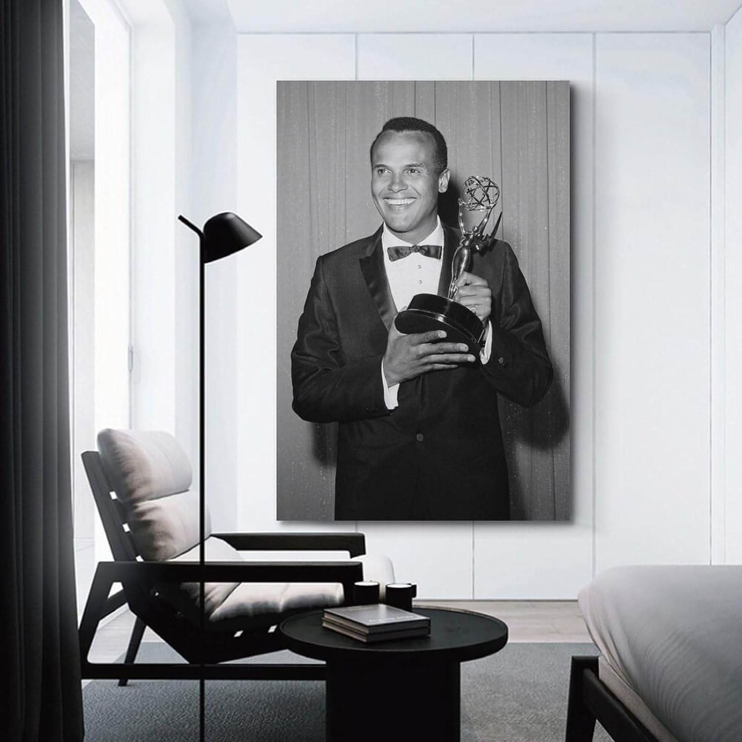 Lienzo moderno de Harry Belafonte, el mejor cantante, arte de pared para sala de estar, dormitorio, baño, oficina, decoración del hogar, 08 x 12