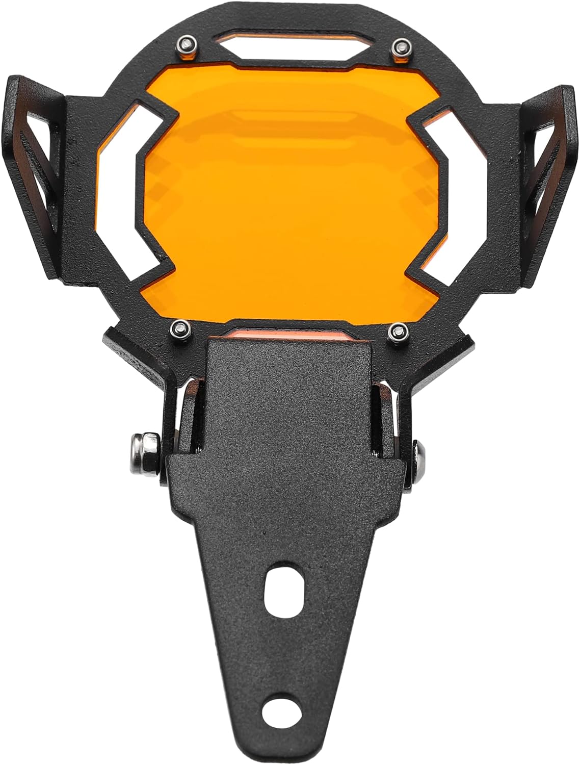 Motoforti Par de la motocicleta LED antiniebla Protector Guardias OEM Foglight lámpara cubierta para BMW R1200 F800R1250 F850GS naranja
